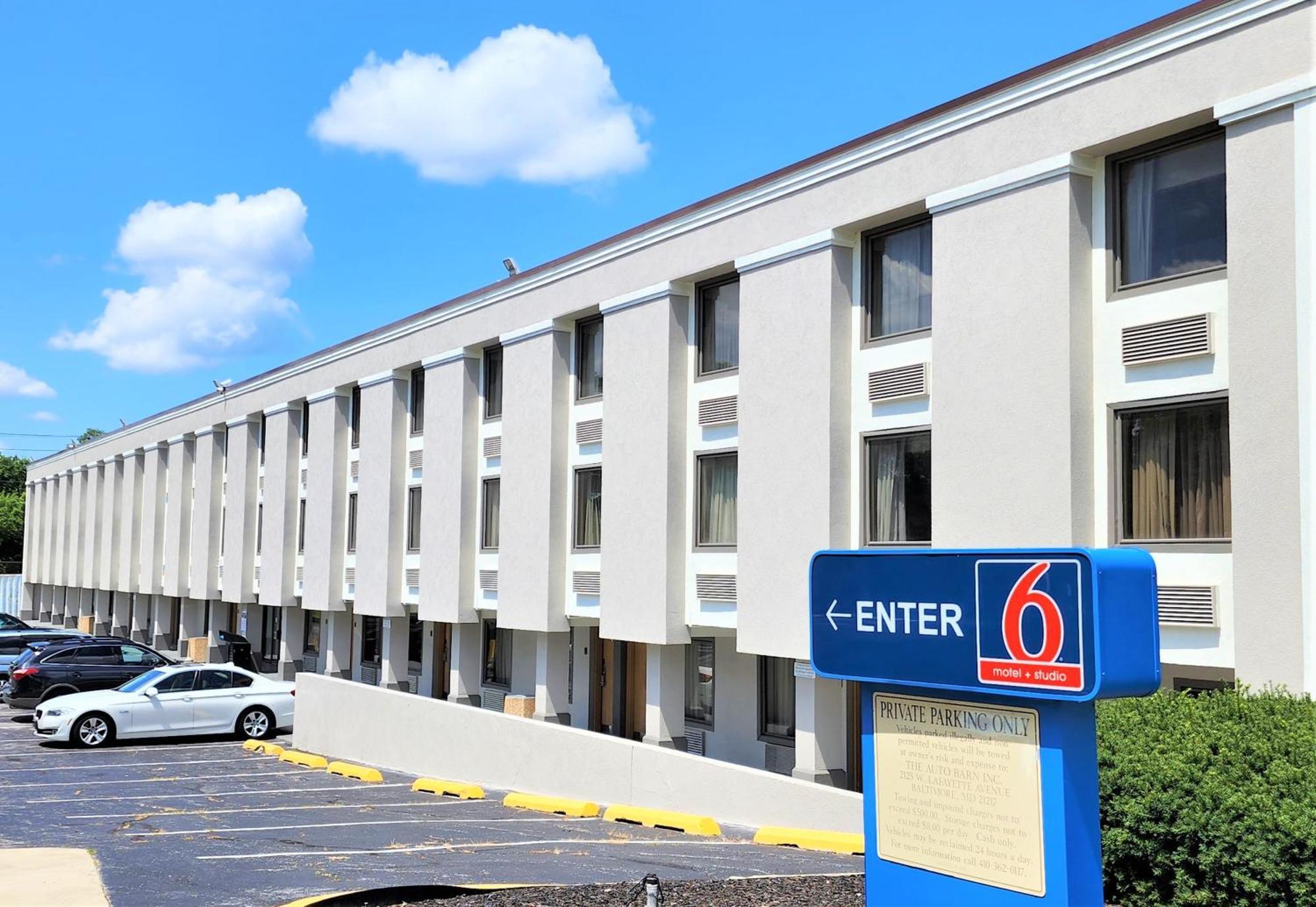Motel 6 Catonsville Md Baltimore West Buitenkant foto